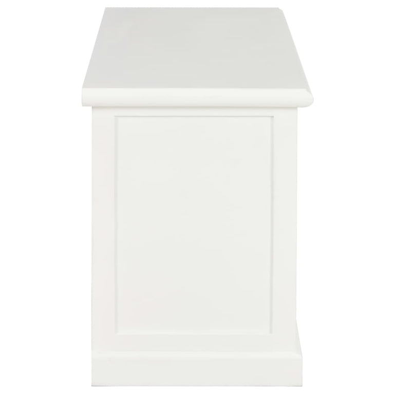 Tv-meubel 90x30x40 cm hout wit
