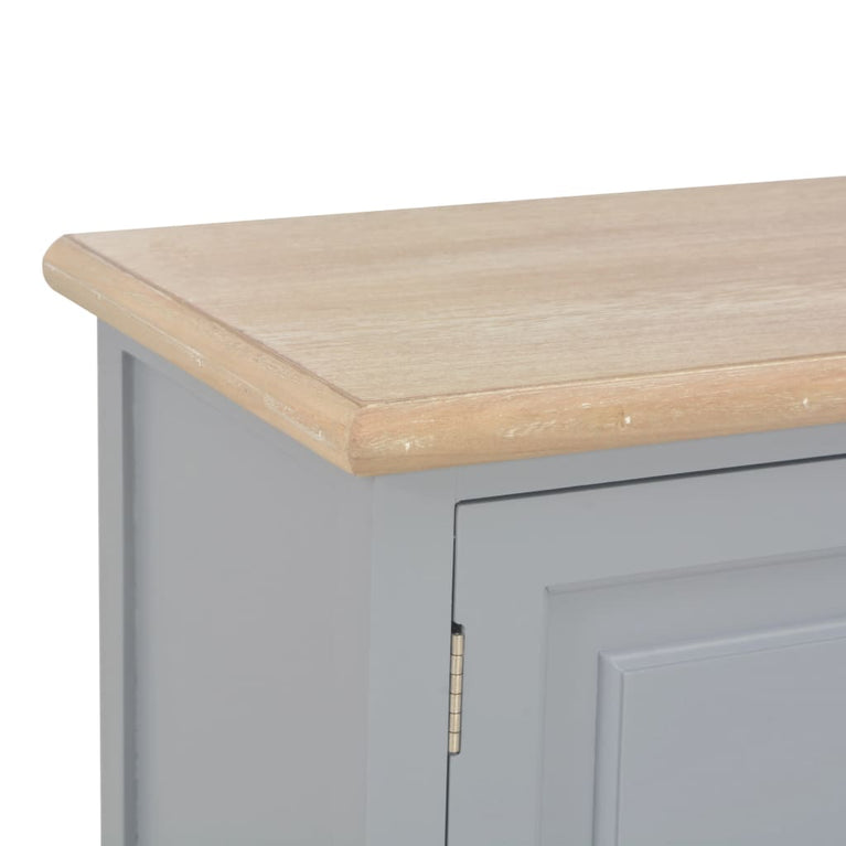 Tv-meubel 90x30x40 cm hout grijs MeubelReus