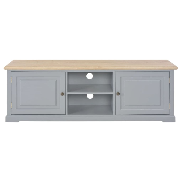 Tv-meubel 120x30x40 cm hout grijs MeubelReus
