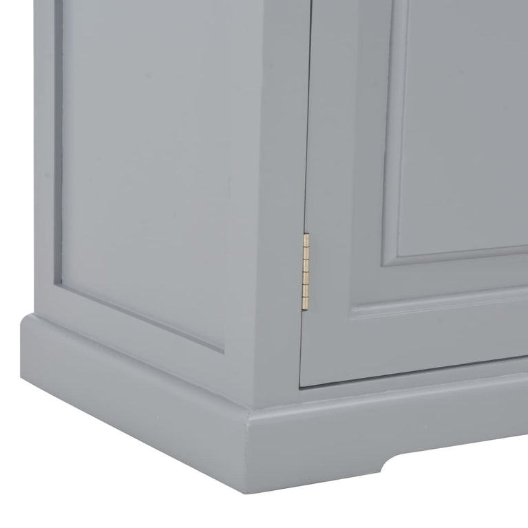 Tv-meubel 120x30x40 cm hout grijs MeubelReus