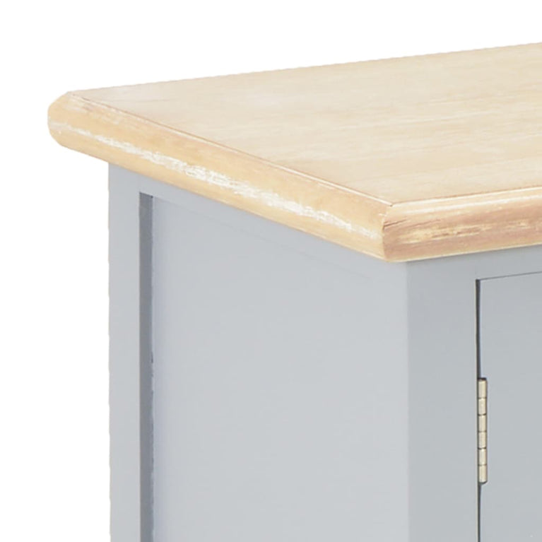 Tv-meubel 120x30x40 cm hout grijs MeubelReus