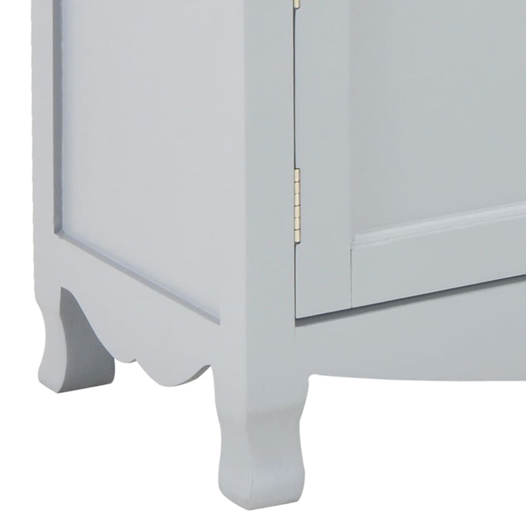 Tv-meubel 120x30x40 cm hout grijs MeubelReus