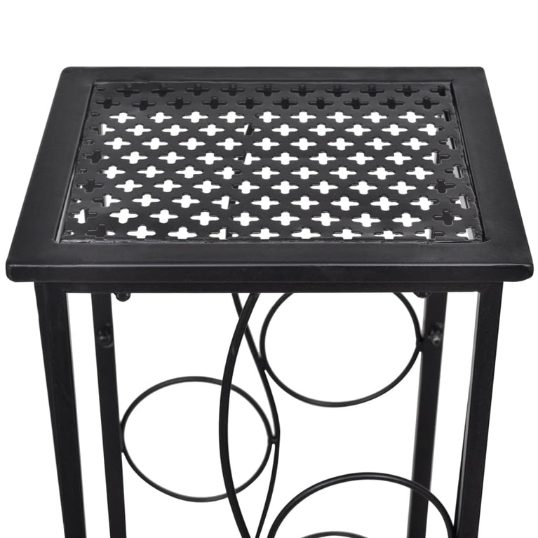 Wijnrek voor 8 flessen metaal MeubelReus