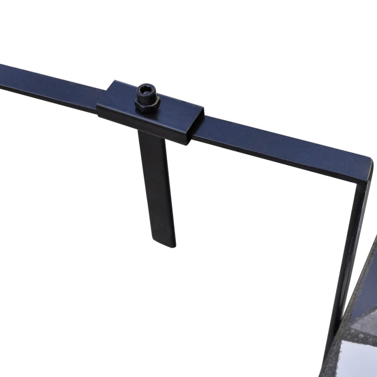 Balkontafel hangend mozaïek zwart en wit MeubelReus