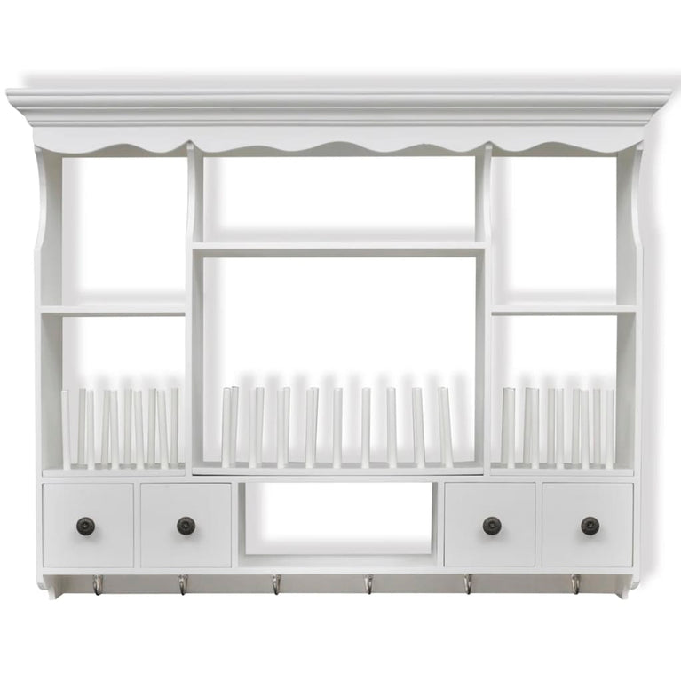 Keukenwandkast hout wit MeubelReus