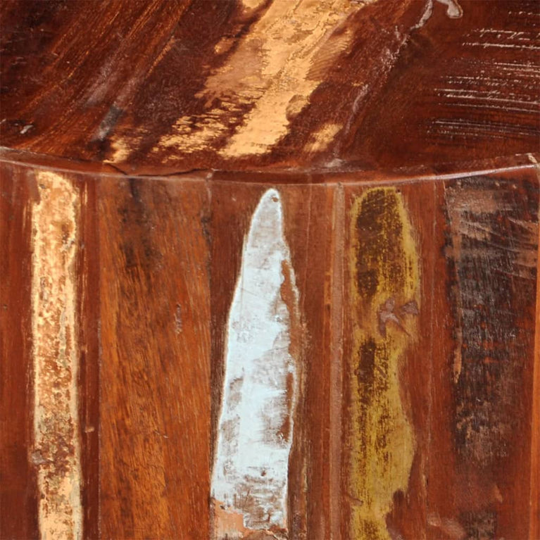 Salontafel rond massief gerecycled hout MeubelReus