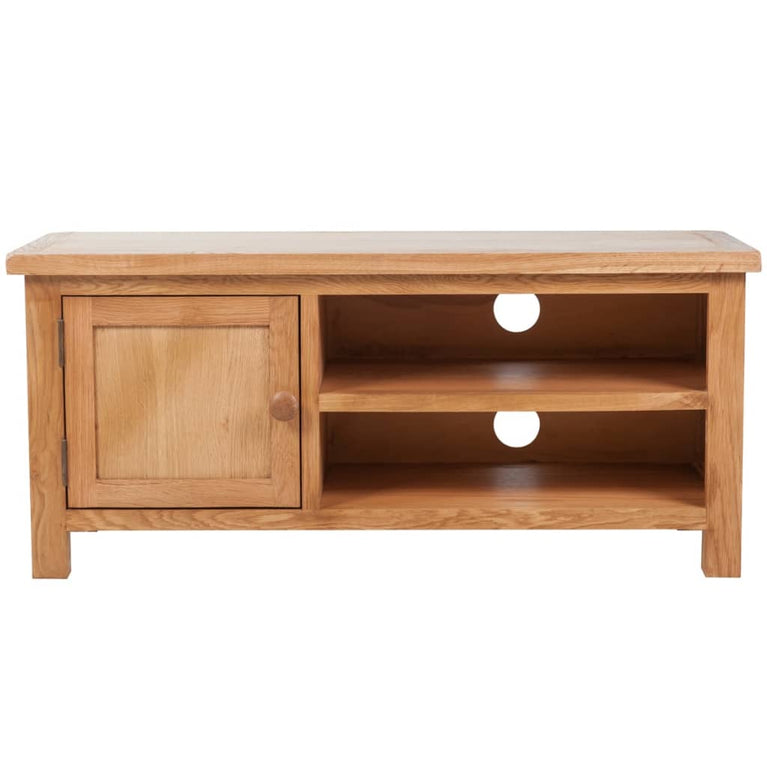 Tv-meubel 103x36x46 cm massief eikenhout MeubelReus