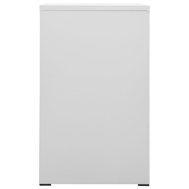 Archiefkast 46x62x102,5 cm staal lichtgrijs MeubelReus