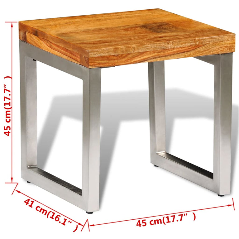 Salontafel massief sheeshamhout MeubelReus