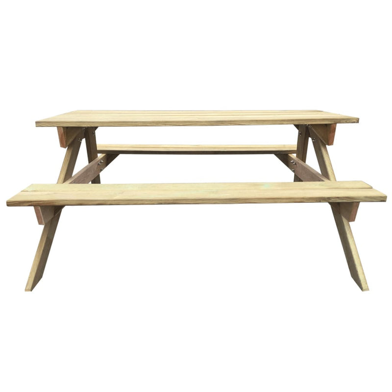 Picknicktafel 150x135x71,5 cm hout MeubelReus