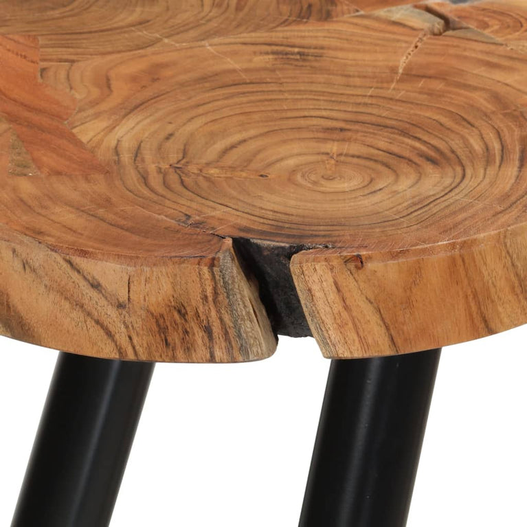 Salontafel met 6 boomstammen 35 cm massief sheeshamhout MeubelReus