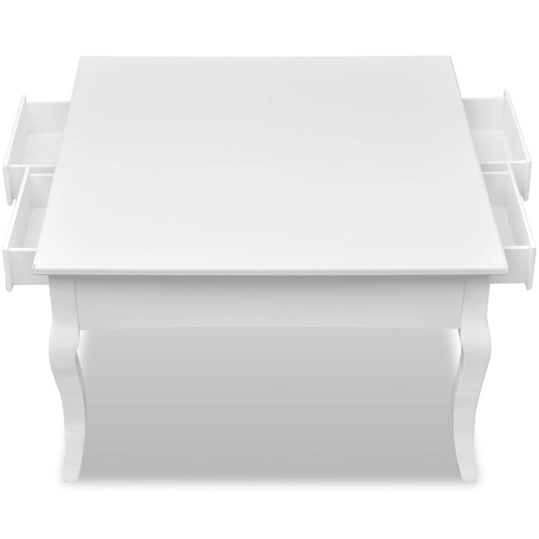 Salontafel met 4 lades wit MeubelReus