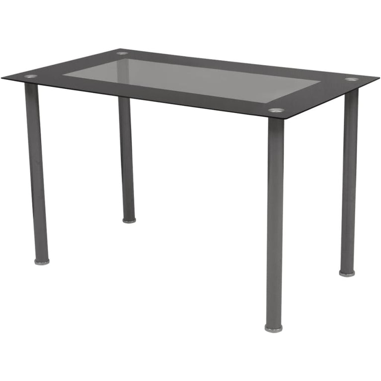 Eetkamerset zwart 5-delig MeubelReus