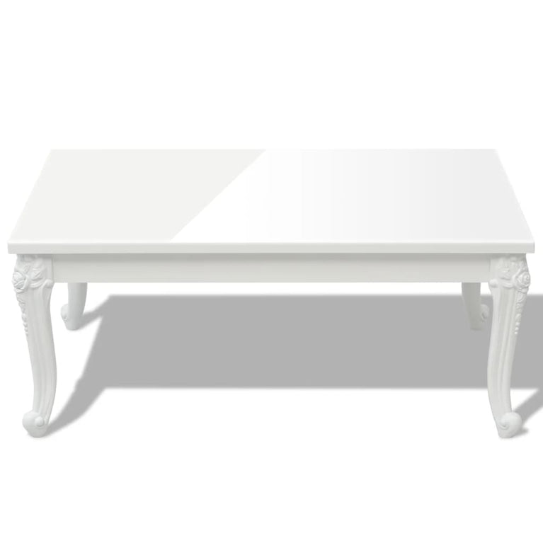 Salontafel 100 x 60 x 42 cm hoogglans wit MeubelReus