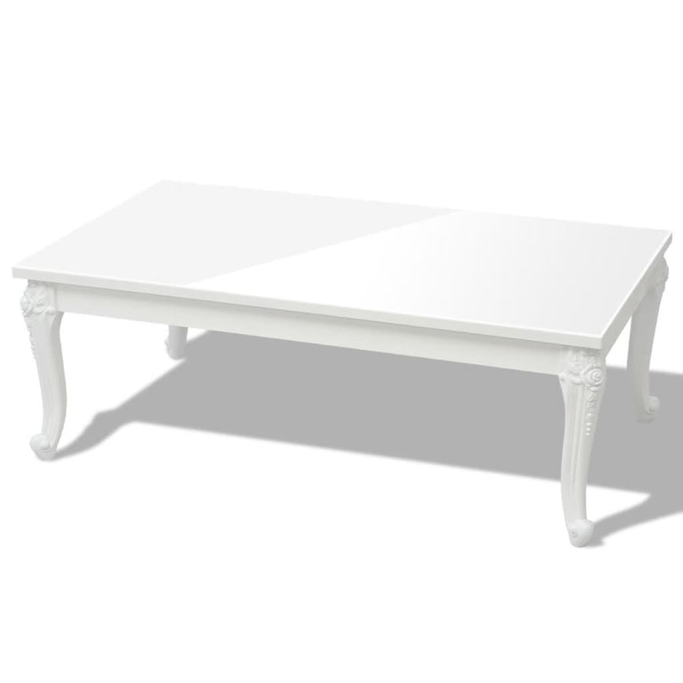 Salontafel 115x65x42 cm hoogglans wit MeubelReus