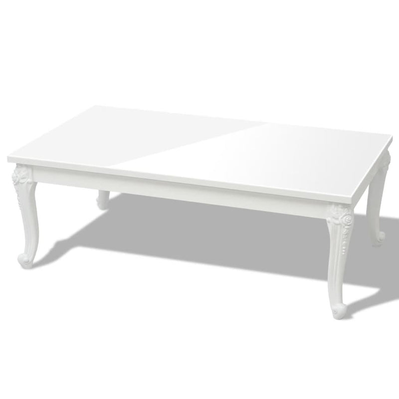 Salontafel 115x65x42 cm hoogglans wit MeubelReus