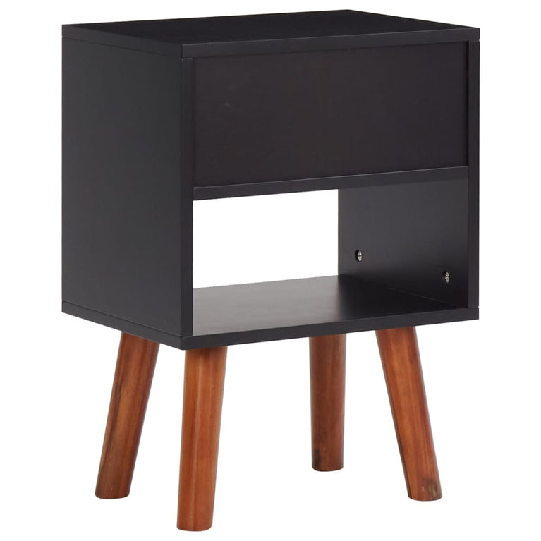 Nachtkastje 40x30x57 cm massief acaciahout MeubelReus