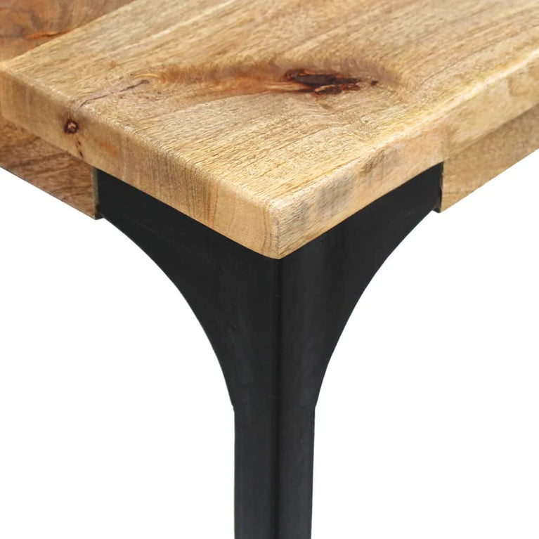 Wandtafel 120x35x76 cm mangohout MeubelReus