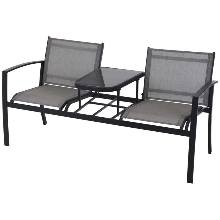 ProGarden Tuinbankje met tafel tweepersoons MeubelReus