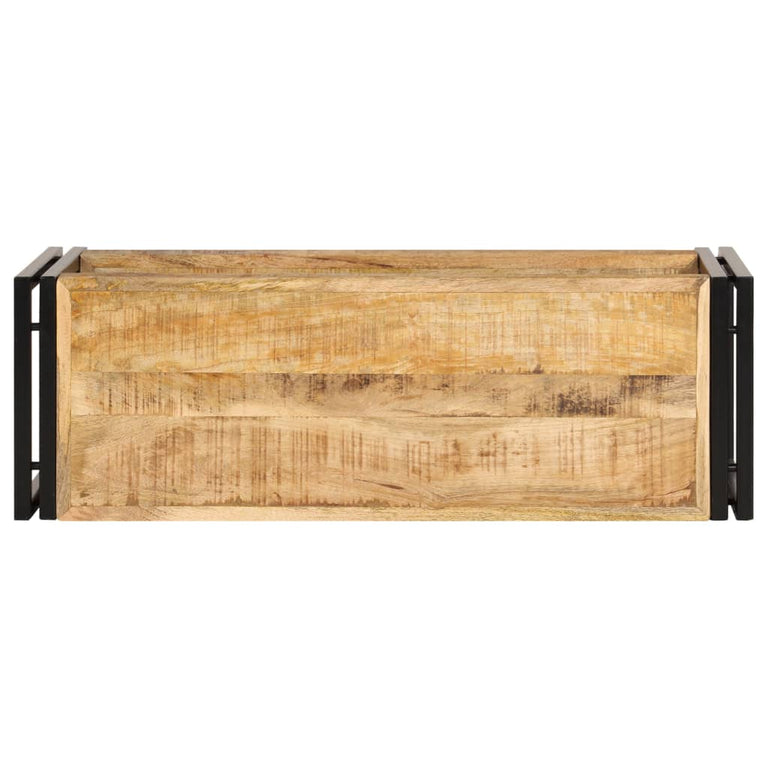 Tv-meubel 90x30x40 cm massief mangohout MeubelReus