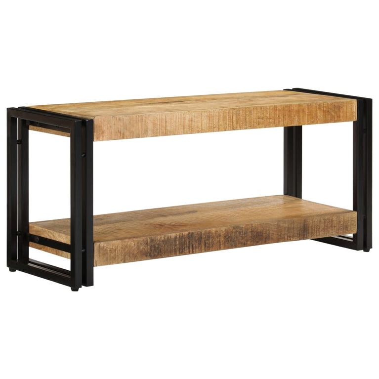Tv-meubel 90x30x40 cm massief mangohout MeubelReus