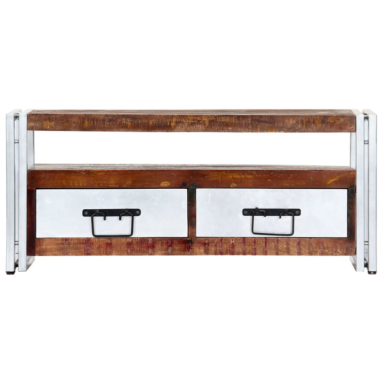 Tv-meubel 90x30x40 cm massief gerecycled hout MeubelReus