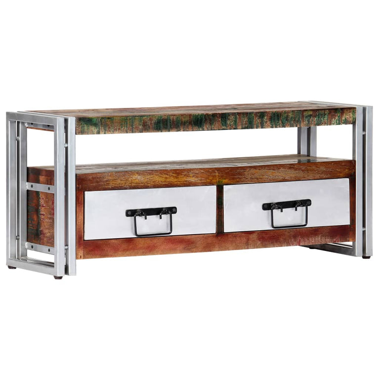 Tv-meubel 90x30x40 cm massief gerecycled hout MeubelReus