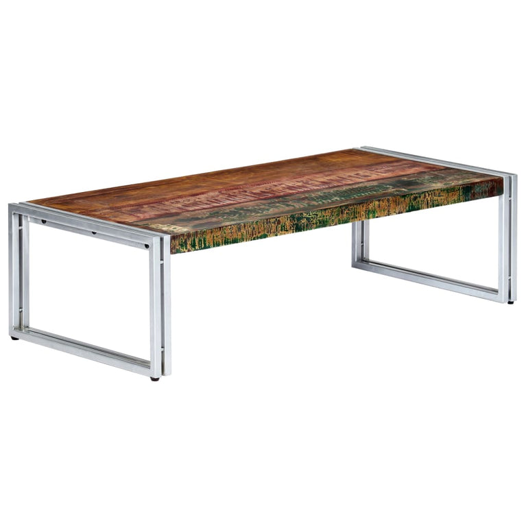Salontafel 120x60x35 cm massief gerecycled hout MeubelReus