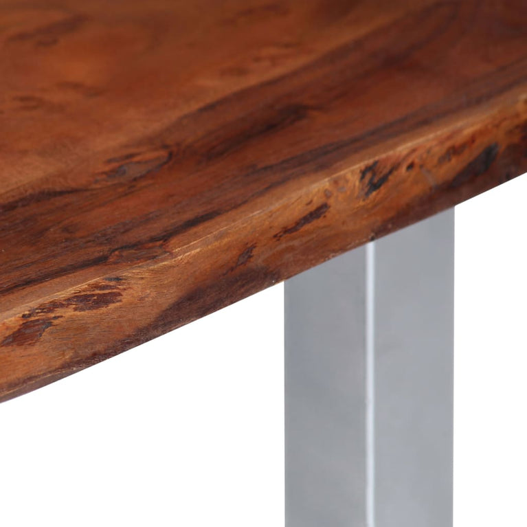 Salontafel met natuurlijke randen 115x60x40 cm acaciahout MeubelReus