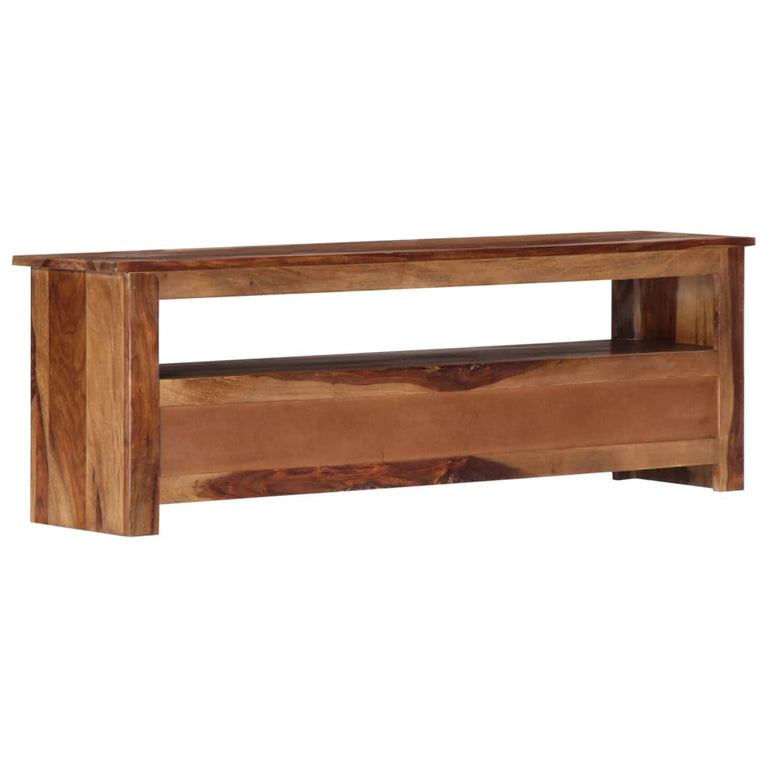 TV-meubel 118x30x40 cm massief sheeshamhout MeubelReus
