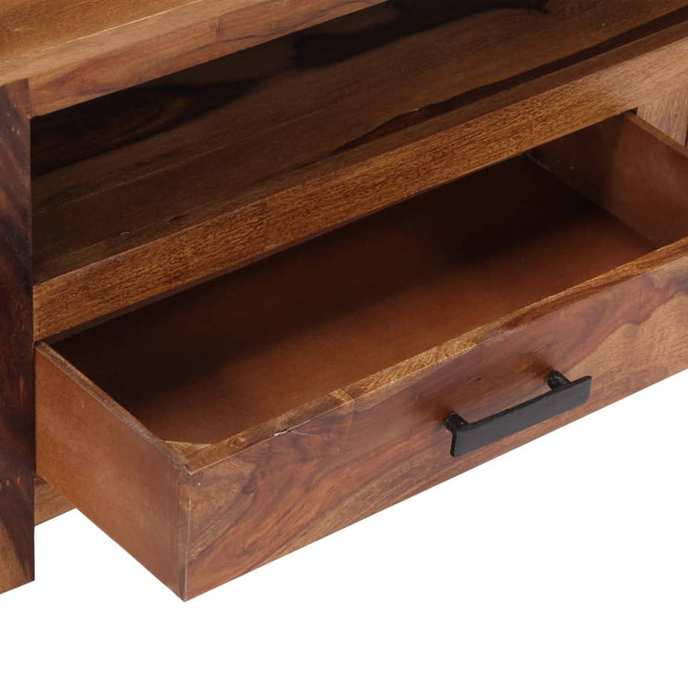 TV-meubel 118x30x40 cm massief sheeshamhout MeubelReus