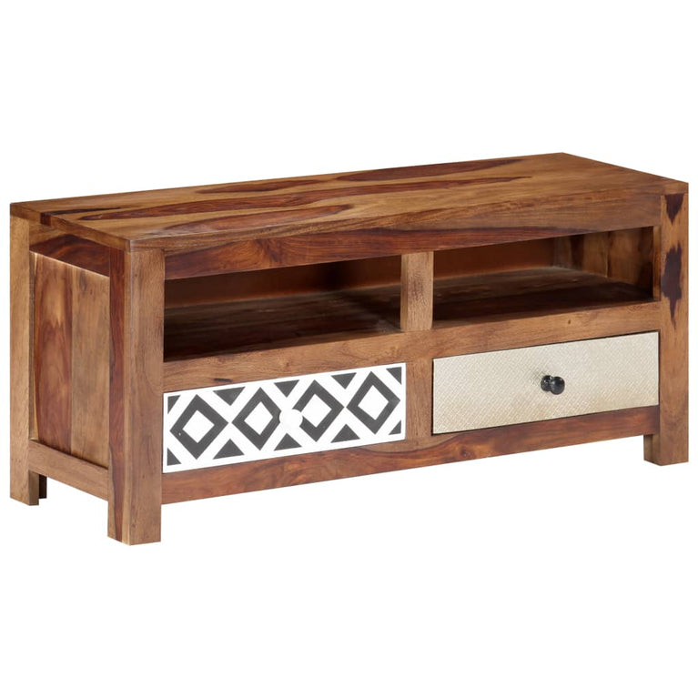 Tv-meubel 90x30x40 cm massief sheeshamhout MeubelReus