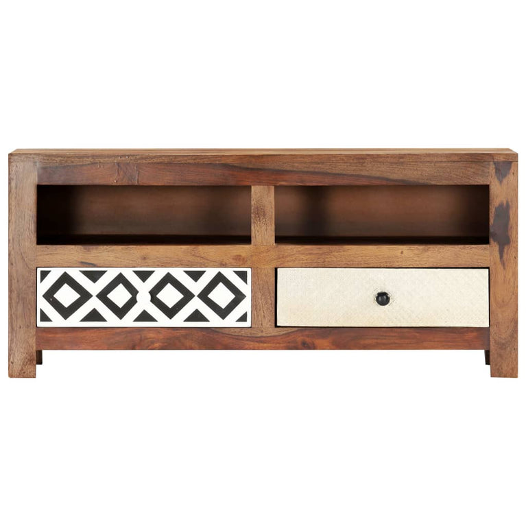 Tv-meubel 90x30x40 cm massief sheeshamhout MeubelReus