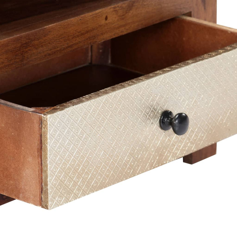 Tv-meubel 90x30x40 cm massief sheeshamhout MeubelReus