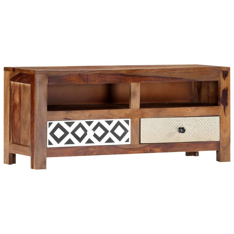 Tv-meubel 90x30x40 cm massief sheeshamhout MeubelReus