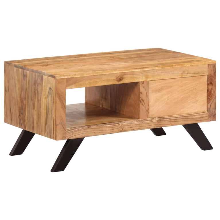 Salontafel 90x50x45 cm massief acaciahout MeubelReus