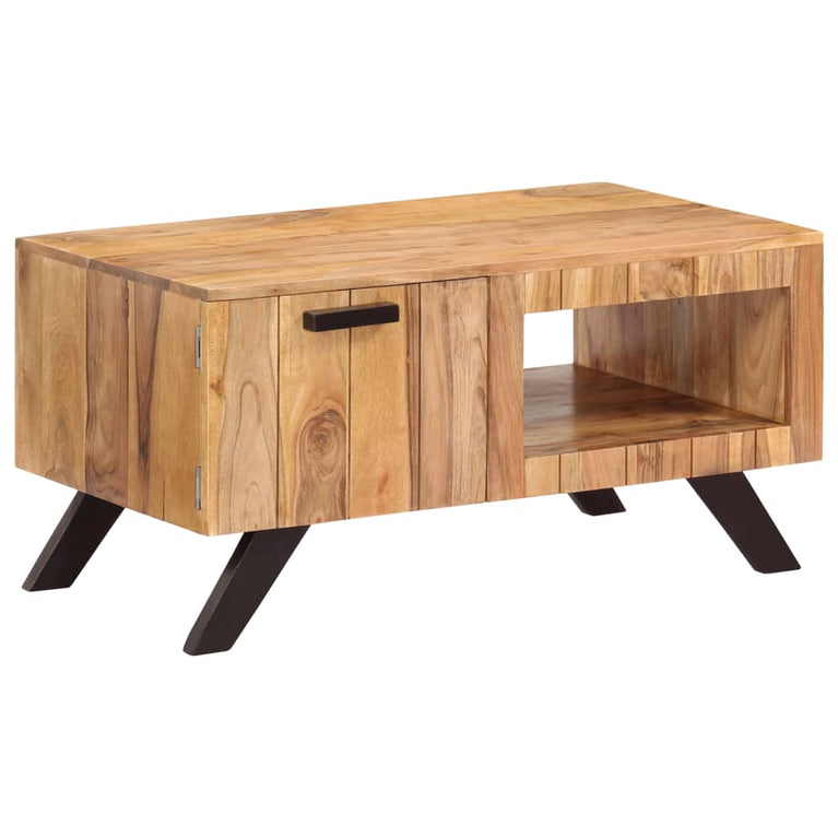 Salontafel 90x50x45 cm massief acaciahout MeubelReus