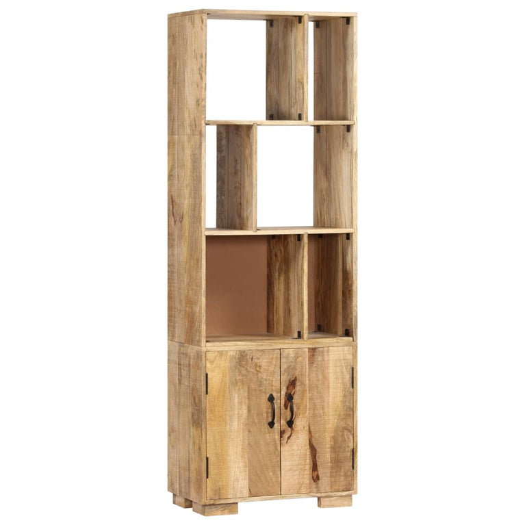 Boekenkast 60x35x180 cm massief mangohout MeubelReus