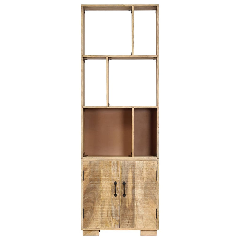 Boekenkast 60x35x180 cm massief mangohout MeubelReus
