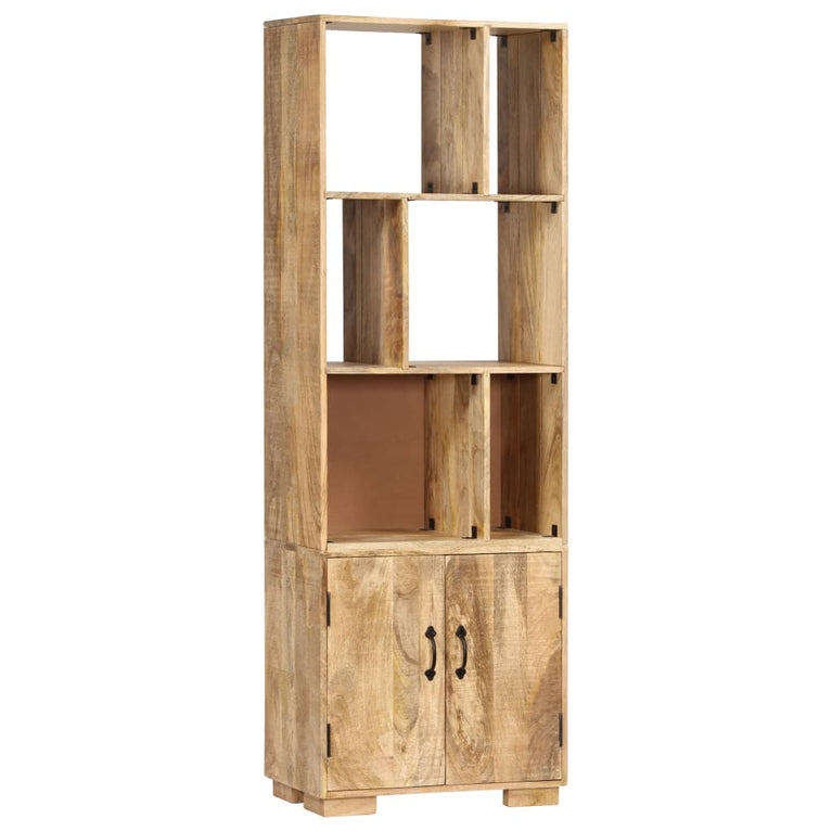 Boekenkast 60x35x180 cm massief mangohout MeubelReus