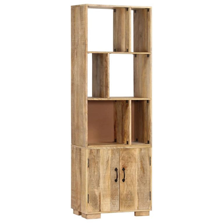 Boekenkast 60x35x180 cm massief mangohout MeubelReus