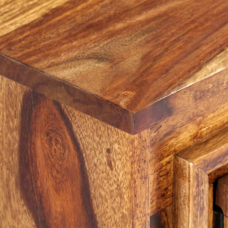 TV-meubel 118x30x40 cm massief sheeshamhout MeubelReus