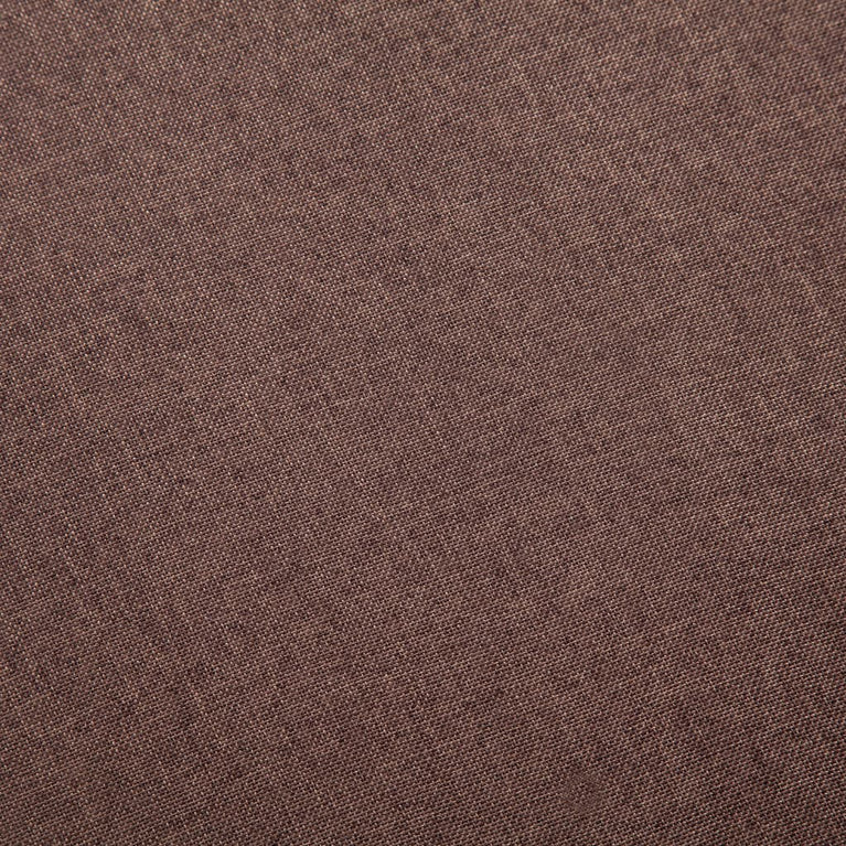 Driezitsbank stof bruin