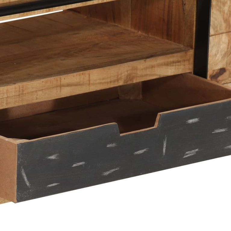 Tv-meubel 120x30x40 cm massief mangohout MeubelReus
