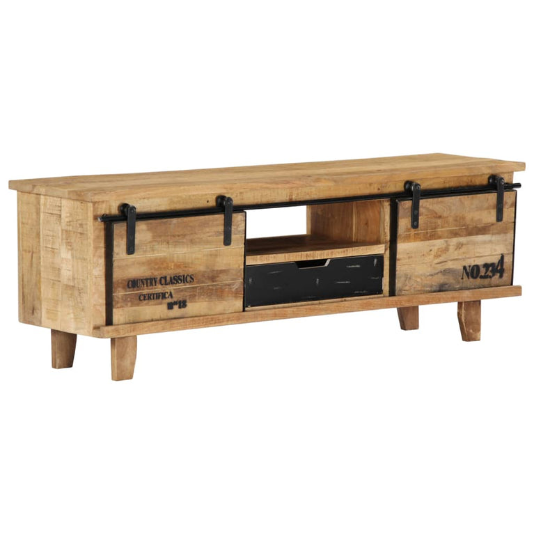 Tv-meubel 120x30x40 cm massief mangohout MeubelReus