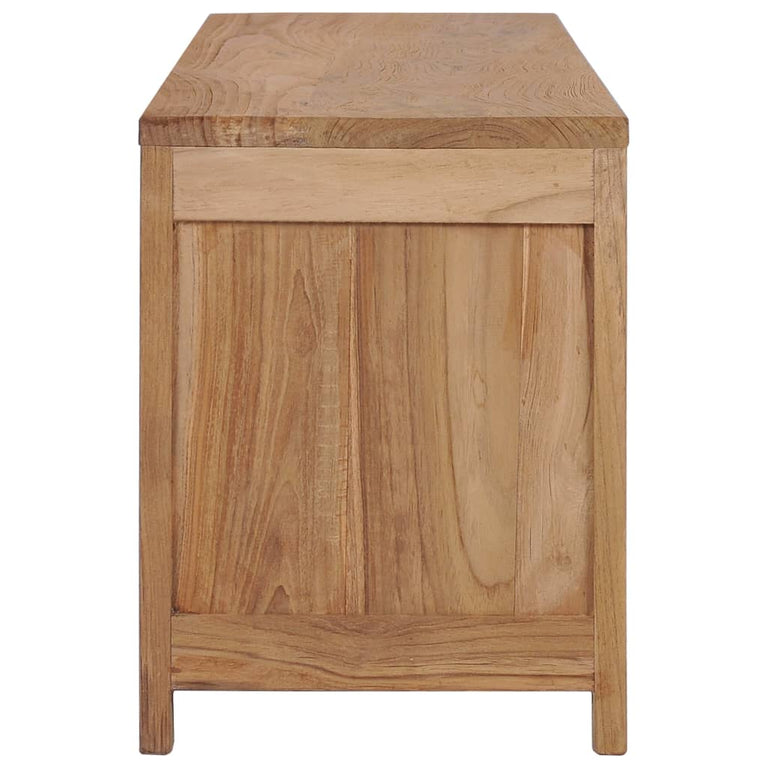 Tv-meubel 115x30x40 cm massief teakhout MeubelReus