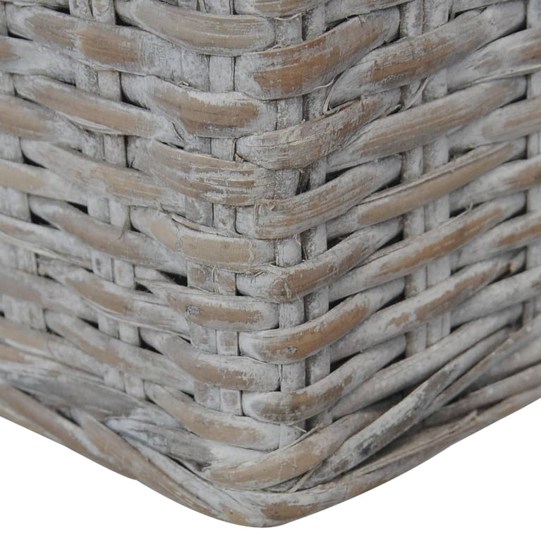 Tweezitsbank met kussens natuurlijk rattan MeubelReus
