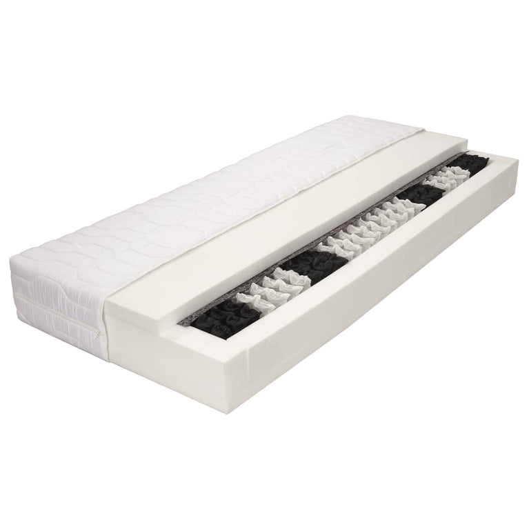 Matras 7 Zone 20 cm pocketvering H2 90x200 cm MeubelReus