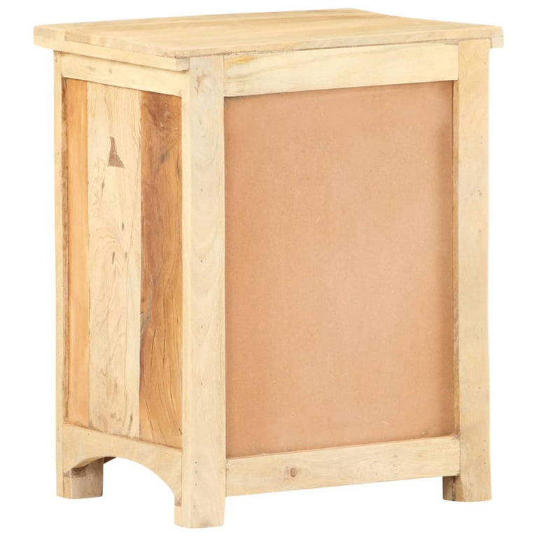 Nachtkastje 40x30x50 cm massief gerecycled hout MeubelReus