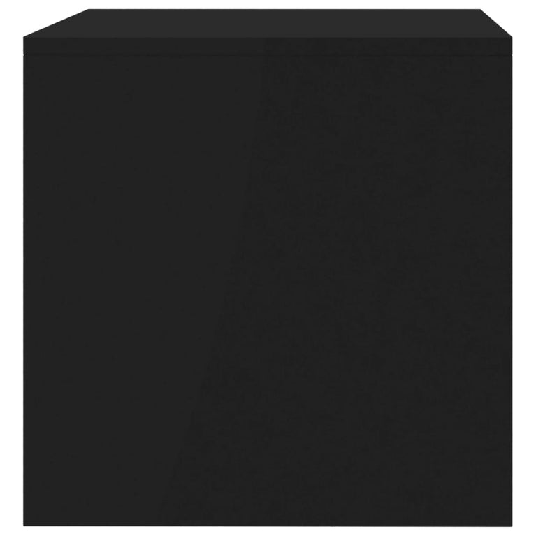 Tv-meubel 80x40x40 cm bewerkt hout zwart MeubelReus